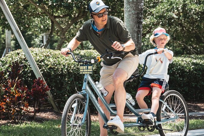 South Beach Tandem Bike Rental - How this tandem rental actually helps you see South Beach