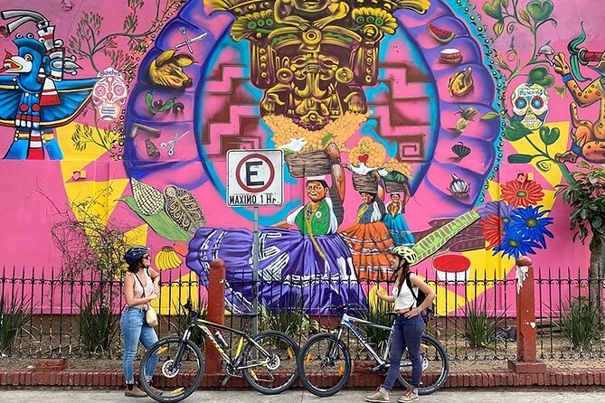 Street Art Bike Ride - Guides who make the street art make sense (Cristian, Diego, Bao, Jessy, Jessica)