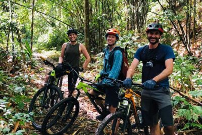 The Volcano Trail – Epic Volcano Cycling Adventure - The first stage downhill: fast flow, real control, and loose surface moments