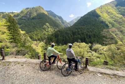 Tokyo's hidden nature cycling tour - Okutama Historical Road Tour - Lake Okutama’s museum-and-dam walk: calm water, simple culture, and the floating bridge