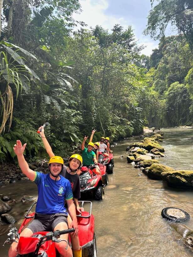 Ubud: Barong Face Cave ATV Quad Bike Ride With Lunch - Safety gear and briefing: the part you shouldn’t skip mentally