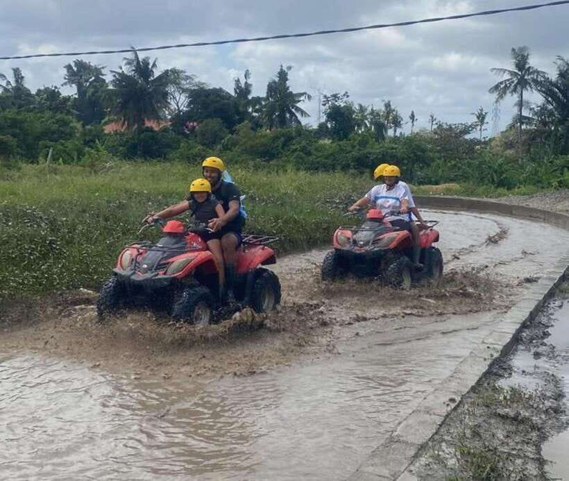 Ubud: Barong Face Cave ATV Quad Bike Ride With Lunch - Ubud break time and coffee tasting: where the adrenaline cools off