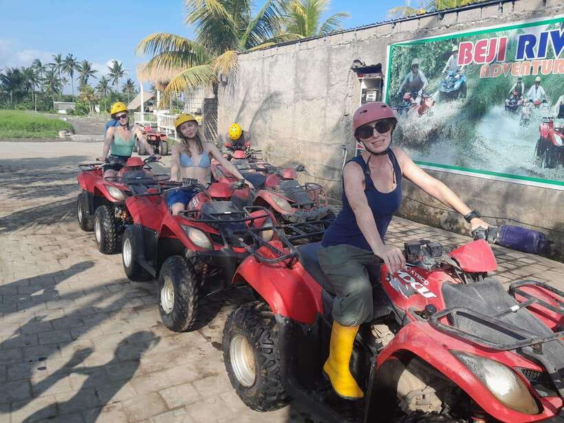 Ubud: Barong Face Cave ATV Quad Bike Ride With Lunch - Solo vs tandem: choose based on your comfort, not bravado