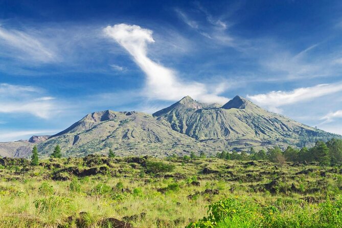 Ubud: Downhill Cycling with Volcano, Rice Terraces and Meal - Key highlights at a glance