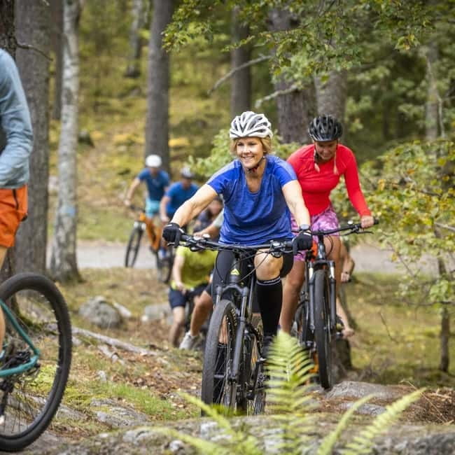 Uppsala: Mountain Bike Rental with Helmet - Choosing your riding zone: southern Uppsala and Lunsen Forest