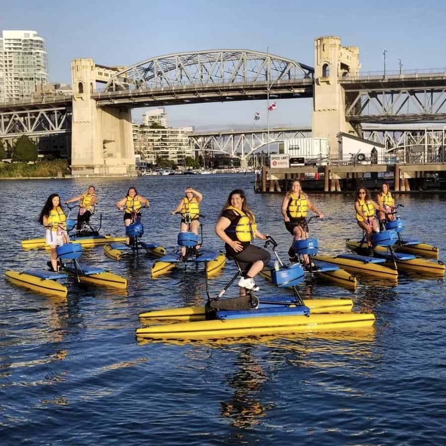 Vancouver: Water Bike Rental in False Creek - Safety, Height Rules, and Why No Experience Matters