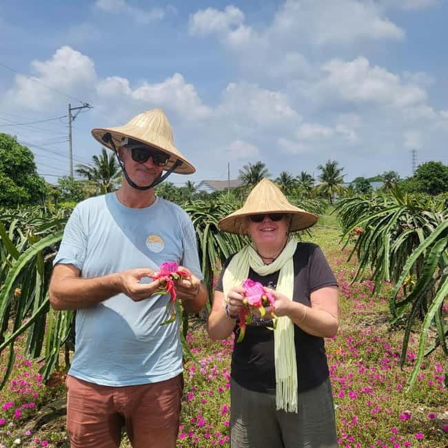 VIP Mekong Delta Full Day Cycling-Kayak-Cooking Group 10pax - Vinh Trang Pagoda: the cultural reset at 1:20pm