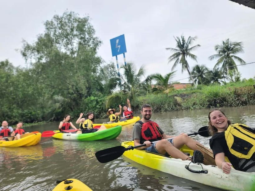 VIP Mekong Delta Full Day Cycling-Kayak-Cooking Group 10pax - Cruise time: Mekong River, Tien River boat ride, and Đàn Ca Tài Tử