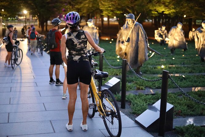 Washington DC Sites at Night Guided Bicycle Tour - Getting Started at 801 D St NW: Timing and the First Moments