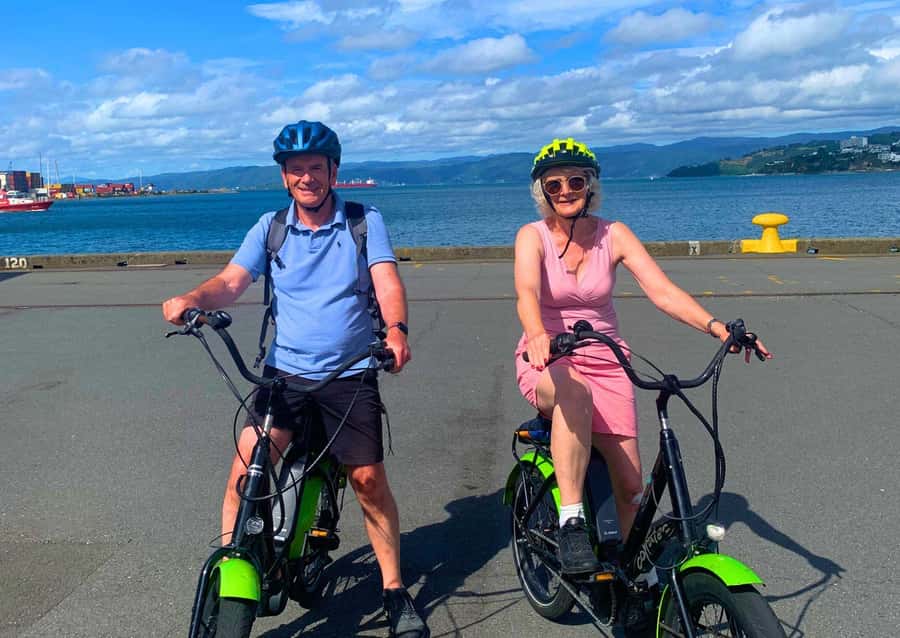 Wellington Electric Bike Rental - A practical add-on: Pencarrow Lighthouse by ferry and dirt road