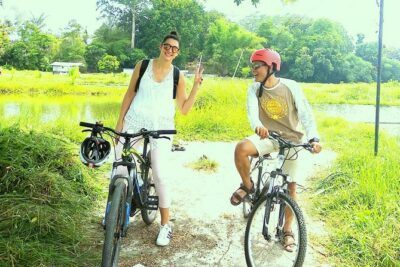 Yogyakarta Cycling Tour Around the Villages and Fish Farm - From Izzati Jogjatour base camp to the first village stretch